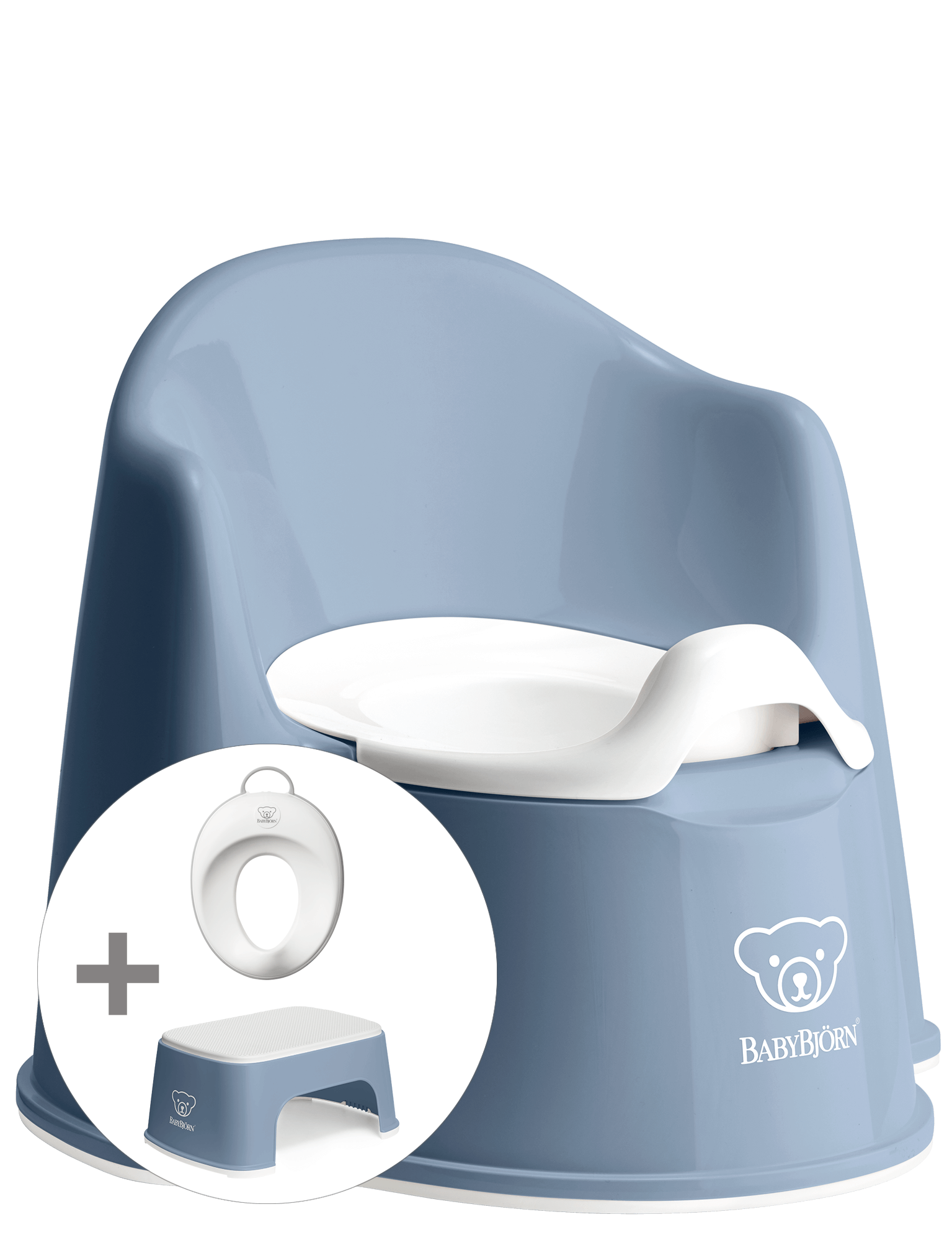 Potty Training Bundle Deep blue/White