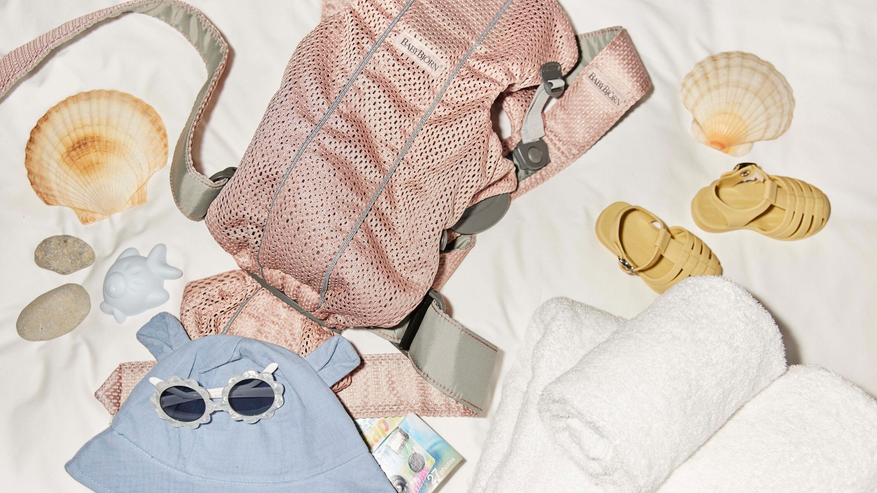 Baby Carrier Mini Dusty pink 3D Mesh - BabyBjörn
